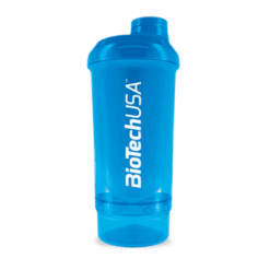 BioTechUSA Šejker compact 500 ml+150 ml modrý 1 ks BioTechUSA www.bohre.sk