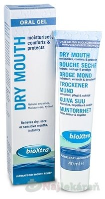 BioXtra ústny gél zvlhčujúci 40 ml bioXtra www.bohre.sk