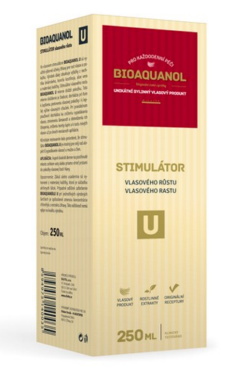 Bioaquanol U regulátor vlasového růstu 250 ml BIOAQUANOL www.bohre.sk