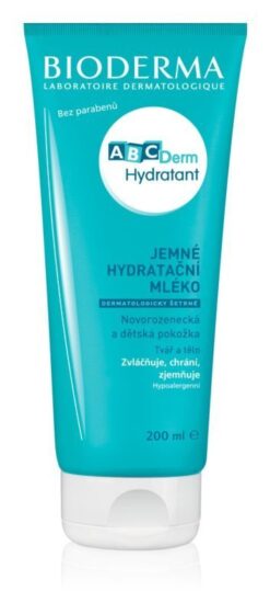 Bioderma ABCDerm Hydratant hydratačné mlieko na tvár a telo 200 ml Bioderma www.bohre.sk