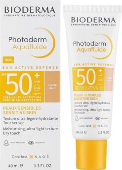 Bioderma Photoderm Aquafluid tónovaný fluid na tvár SPF50+ svetlý 40 ml Bioderma www.bohre.sk