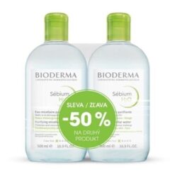 Bioderma Sébium H20 čistiaca micerálna voda 500 ml + čistiaca micerálna voda 500 ml darčeková sada Bioderma www.bohre.sk