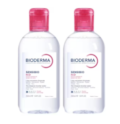 Bioderma Sensibio H2O Festival pleťová voda na citlivú pleť 2 x 500 ml darčeková sada Bioderma www.bohre.sk