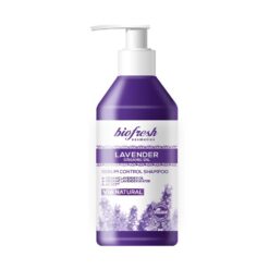 Biofresh šampón proti mastným vlasom s organickým levanduľovým olejom 300 ml Via natural lavender www.bohre.sk