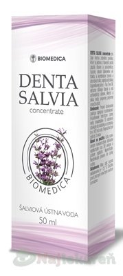 Biomedica Denta Salvia concentrate šalviová 50 ml Biomedica www.bohre.sk