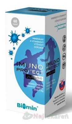 Biomin IMUNO PROTECT JUNIOR, 60 ks BIOMIN www.bohre.sk