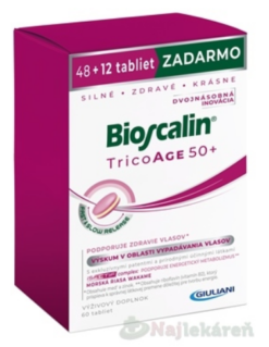 Bioscalin TricoAge 50+ 60ks Giuliani S.p.A. www.bohre.sk