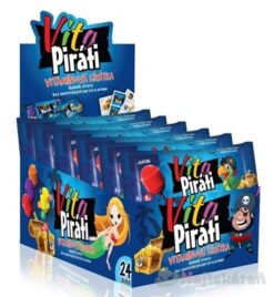 Biotter VitaPiráti vitamínové lízanky, mix príchutí 4x6ks (24ks) FYTO Pharma www.bohre.sk