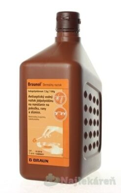 Braunol sol.der.1 x 1000 ml B.Braun www.bohre.sk
