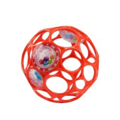 Bright Starts OBALL RATTLE 10 cm Oranžová OBALL www.bohre.sk
