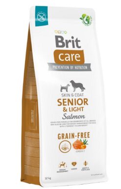 Brit Care Grain-free Senior & Light Salmon 12 kg BRIT www.bohre.sk