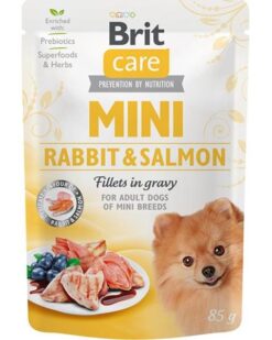 Brit Care dog MINI Rabbit & Salmon kapsičky pre mačky 24x85g BRIT www.bohre.sk