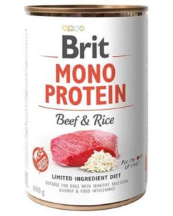 Brit Mono Protein Beef & Rice 400 g BRIT www.bohre.sk