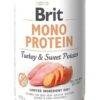 Brit Mono Protein Turkey & Sweet Potato 400g konzerva BRIT www.bohre.sk