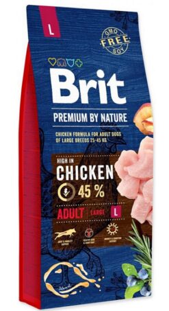 Brit Premium by Nature dog Adult L 15kg BRIT www.bohre.sk