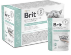 Brit VD Cat Fillets in Gravy Urinary & Stress Relief 12 x 85 g BRIT www.bohre.sk
