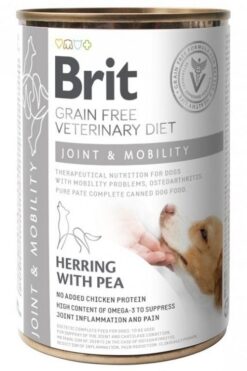 Brit Veterinary Diets GF dog Joint & Mobility 400g konzerva BRIT www.bohre.sk