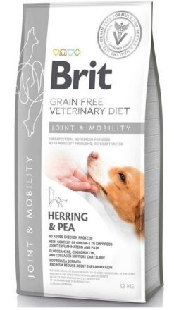 Brit Veterinary Diets GF dog Mobility granule pre psy 12kg BRIT www.bohre.sk