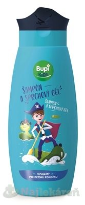 Bupi KIDS Šampón a sprchový gél modrý 250ml Bupi www.bohre.sk