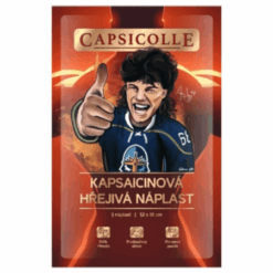 CAPSICOLLE Kapsaicínová hrejivá náplasť 12 x 18 cm 1 kus Capsicolle www.bohre.sk