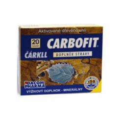 CARBOFIT Čárkll 20 kapsúl Carbofit www.bohre.sk