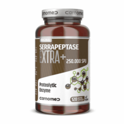 CARNOMED Serrapeptase extra+ 250 000 SPU 120 kapsúl CARNOMED www.bohre.sk