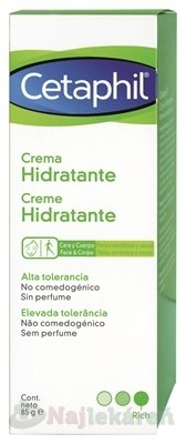 CETAPHIL Hydratačný krém 85g Cetaphil www.bohre.sk