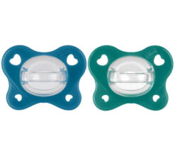 CHICCO Cumlík Physio Dual Soft silikónový chlapec 16-36m, 2 ks CHICCO www.bohre.sk