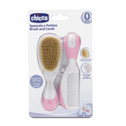 CHICCO Hrebeň a kefa ružová 0m+ set CHICCO www.bohre.sk