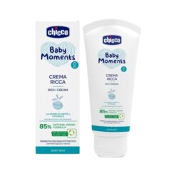 CHICCO Krém vyživujúci Baby Moments 85% prírodných zložiek 100ml, 0m+ CHICCO www.bohre.sk
