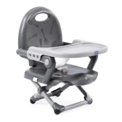CHICCO Podsedák prenosný Pocket Snack na stoličku - Dark Grey CHICCO www.bohre.sk