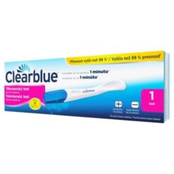 CLEARBLUE Plus tehotenský test rýchla detekcia 1 kus Clearblue www.bohre.sk