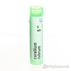 CORALLIUM RUBRUM, GRA HOM CH5, na spastický kašeľ, 4 g Boiron www.bohre.sk