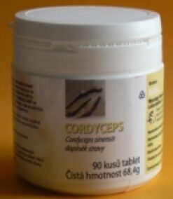 CORDYCEPS sinensis - 90 tabliet po 500 mg sušenej huby Good Nature www.bohre.sk