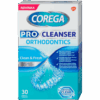 COREGA Pro cleanser orthodontics čistiace tablety 30 ks COREGA www.bohre.sk