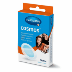 COSMOS Burns hydrogelové náplasti na popáleniny sterilné 43 x 68 mm 8 ks COSMOS www.bohre.sk