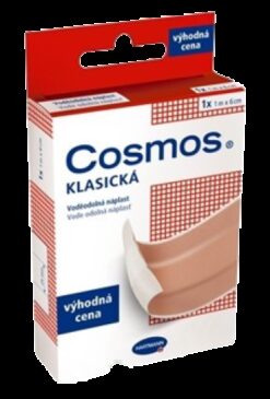 COSMOS KLASICKÁ Vode odolná náplasť 1mx6cm 1ks Cosmos www.bohre.sk