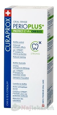CURAPROX Perio Plus Protect CHX 0,12 % ústna voda 200 ml CURAPROX www.bohre.sk