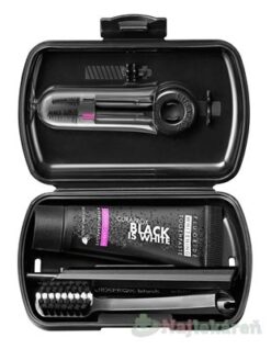 CURAPROX Travel set Black Is White zubná kefka, 2x medzizubná kefka stromčeková, zubná pasta 10 ml, CURAPROX www.bohre.sk
