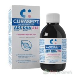CURASEPT ADS 212 DNA 0,12% ústna voda 200 ml Curasept www.bohre.sk