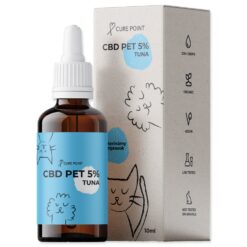 CURE POINT CBD Pet 5% olej s príchuťou Tuniak 10 ml CURE POINT www.bohre.sk