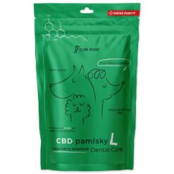 CUREPOINT CBD pamlsky Dental Care L 100 g CURE POINT www.bohre.sk