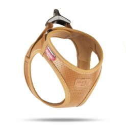 CURLI Postroj pre psov z jablčnej kože Brown 2XS, 2-4 kg CURLI www.bohre.sk
