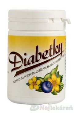 Calendula DIABETKY výživový doplnok, 30 cps Calendula www.bohre.sk