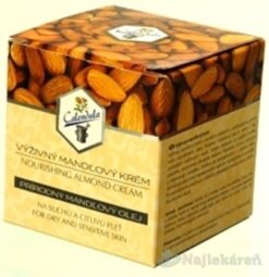 Calendula VÝŽIVNÝ MANDĽOVÝ KRÉM, na suchú a citlivú pleť, 40 ml Calendula www.bohre.sk
