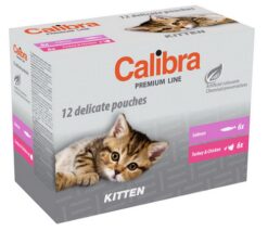 Calibra Cat Kitten Turkey & Chicken 12 x 100 g Calibra www.bohre.sk