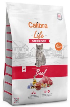 Calibra Cat Life Sterilised beef granule pre kastrované mačky 6kg Calibra www.bohre.sk