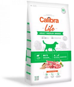Calibra Dog Life Adult Medium Breed Lamb 12kg Calibra www.bohre.sk