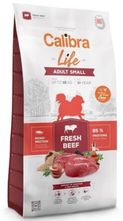 Calibra Dog Life Adult Small Fresh Beef granule pre psy 1,5kg Calibra www.bohre.sk