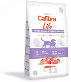 Calibra Dog Life Junior Small & Medium Breed Lamb 2,5kg Calibra www.bohre.sk
